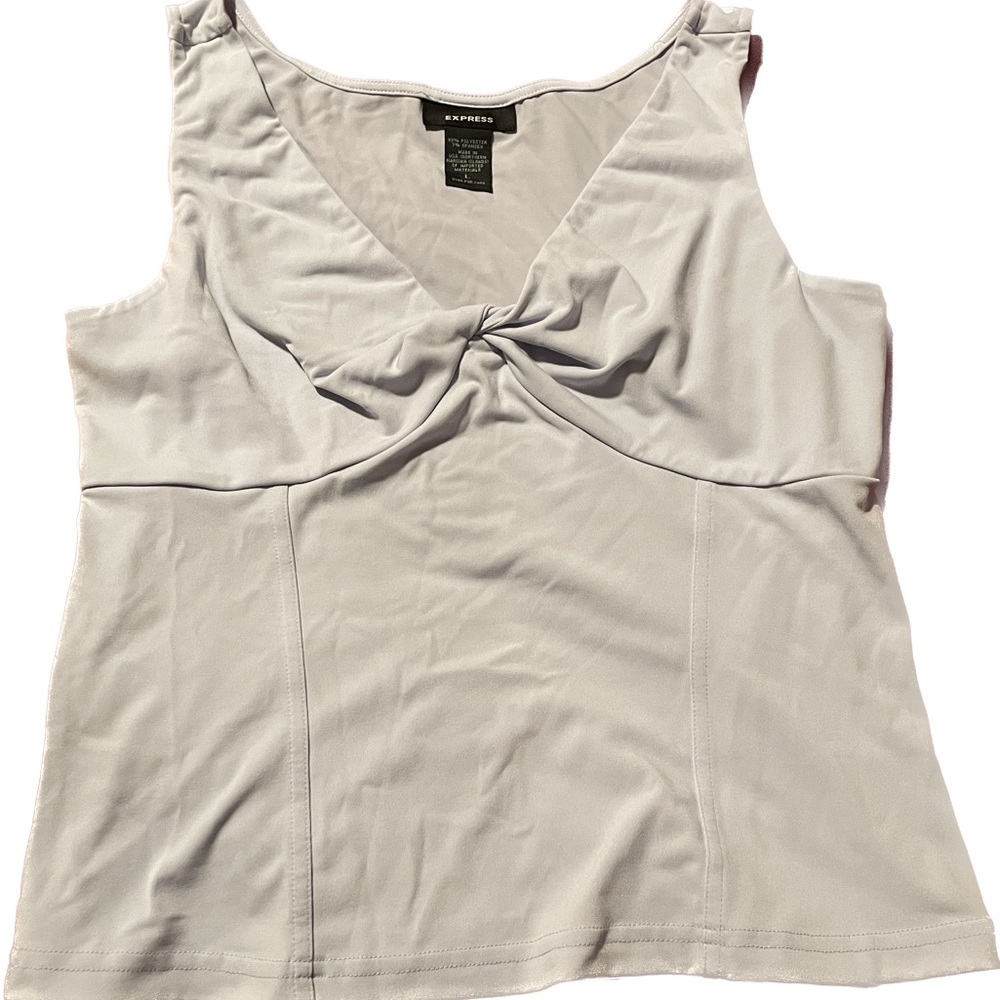 Express light blue tank top